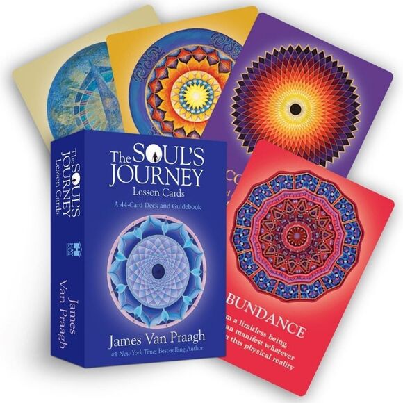 The Soul's Journey Lesson Cards: A 44 Card Deck / Guidebook Spiritual Healing - Picture 1 of 11